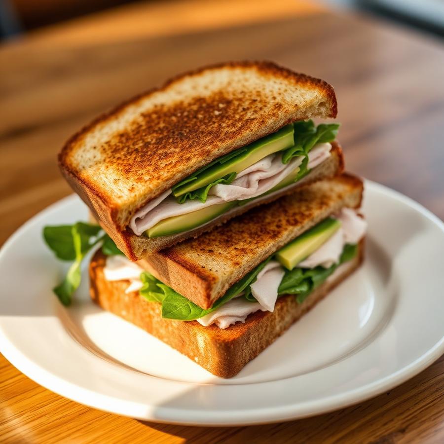 Turkey & Avocado Toastie